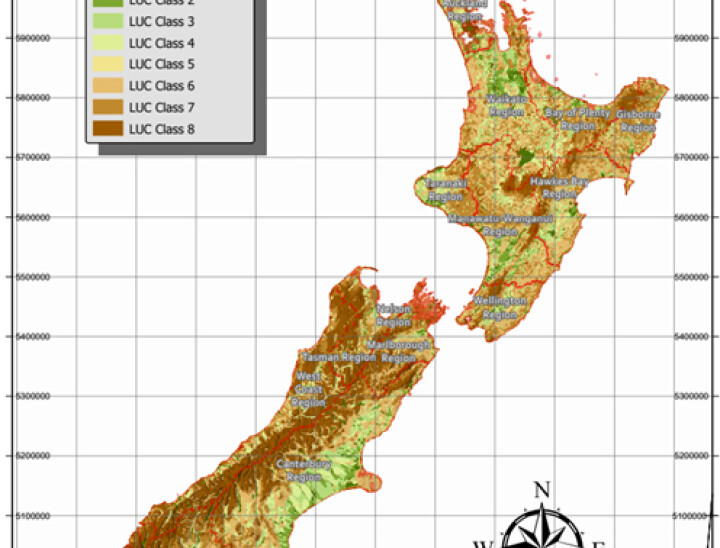 Land Use Capability for Aotearoa New Zealand